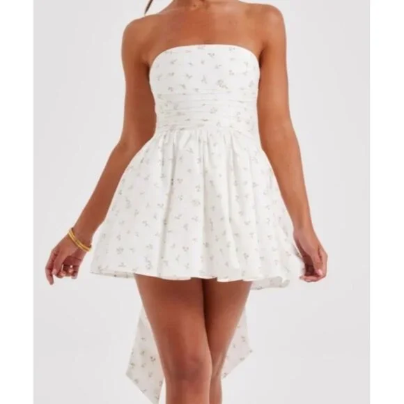 BABY BOO FASHION KATRINA MINI DRESS , PERFECT FOR BRIDAL SHOWERS & TEA PARTIES - Picture 1 of 14